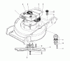 Toro 20762 - Lawnmower, 1982 (2000001-2999999) Ersatzteile ENGINE ASSEMBLY