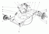 Toro 20762 - Lawnmower, 1982 (2000001-2999999) Ersatzteile HOUSING ASSEMBLY