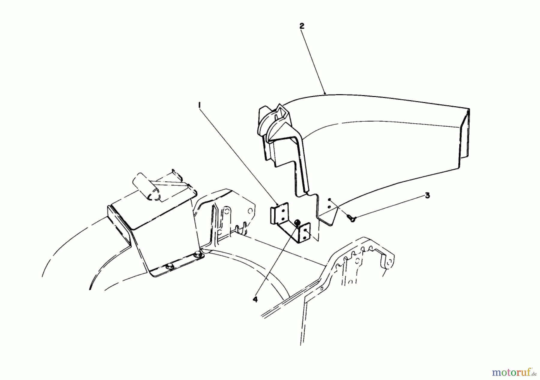  Toro Neu Mowers, Walk-Behind Seite 1 20762 - Toro Lawnmower, 1982 (2000001-2999999) SIDE DISCHARGE KIT (OPTIONAL) 44-2550