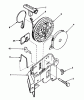 Toro 20762 - Lawnmower, 1982 (2000001-2999999) Ersatzteile STARTER NO. 590531