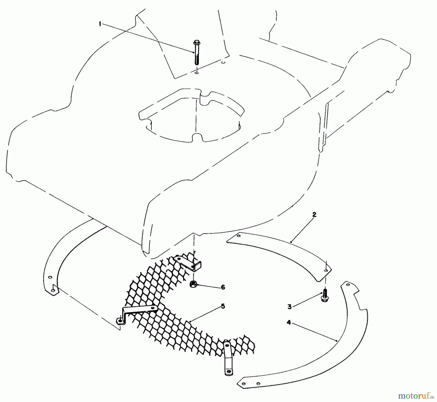  Toro Neu Mowers, Walk-Behind Seite 1 20780C - Toro Lawnmower, 1985 (5000001-5999999) LEAF SHREDDER KIT NO. 59101 (OPTIONAL)