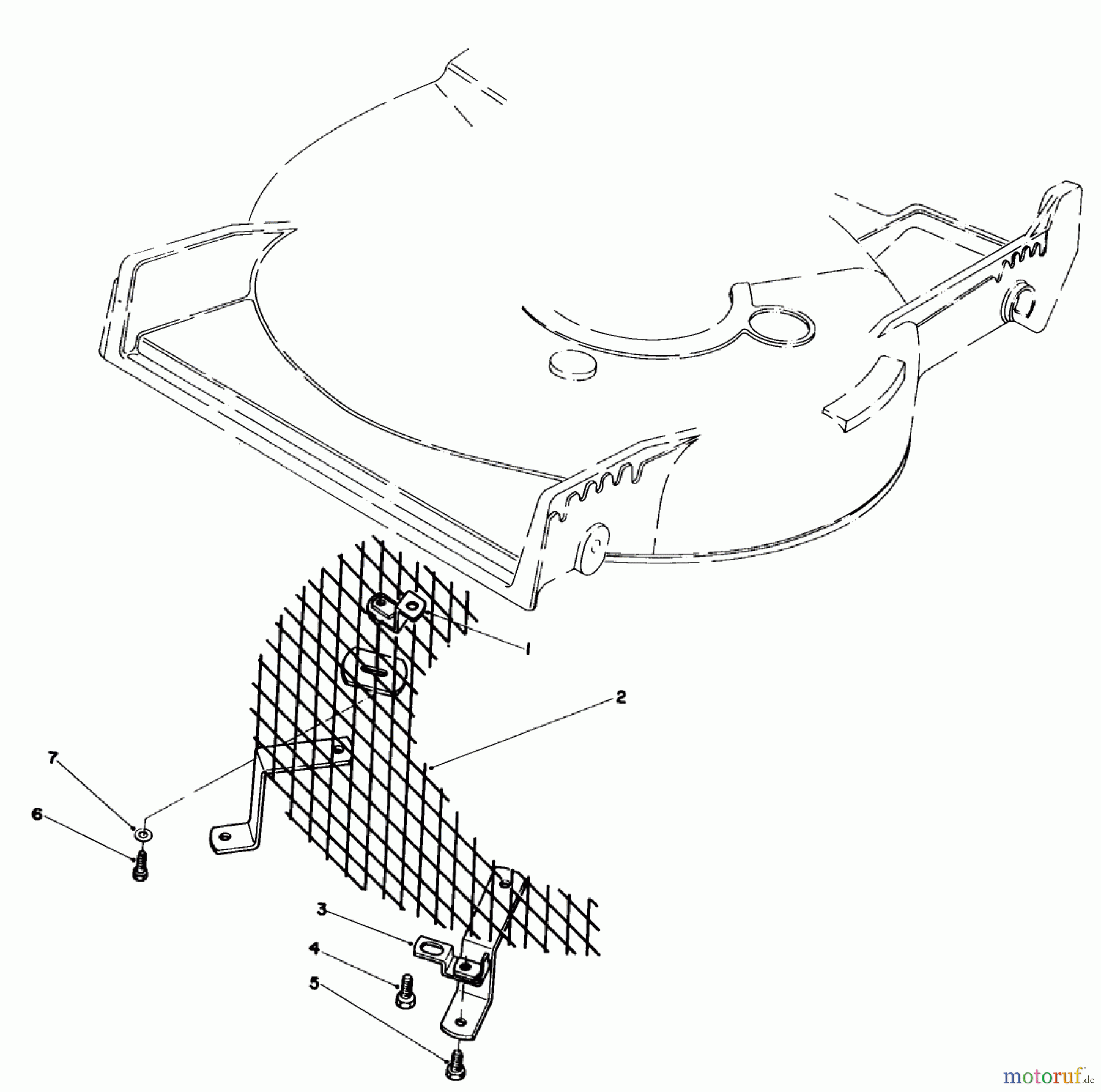  Toro Neu Mowers, Walk-Behind Seite 1 20810 - Toro Lawnmower, 1983 (3000001-3999999) LEAF SHREDDER KIT MODEL NO. 59157 (OPTIONAL)