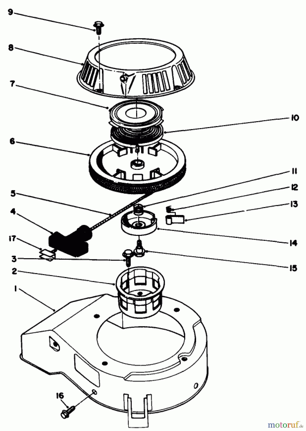  Toro Neu Mowers, Walk-Behind Seite 2 22035 - Toro Lawnmower, 1989 (9000001-9006453) ENGINE ASSEMBLY MODEL NO. 47PJ8 #6