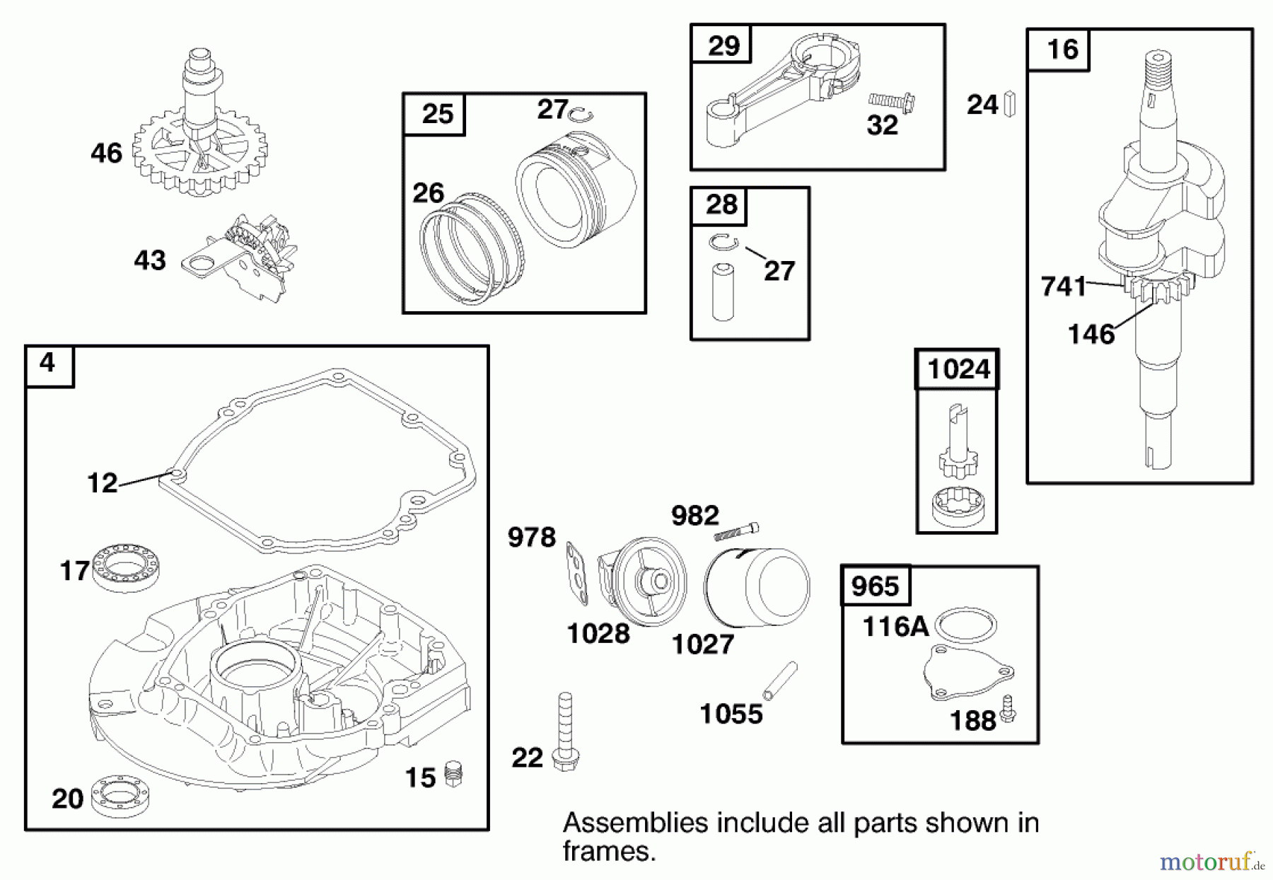  Toro Neu Mowers, Walk-Behind Seite 2 22158 - Toro Recycler Rear Bagger Mower, 2000 (200000001-200999999) ENGINE GTS-200 #3