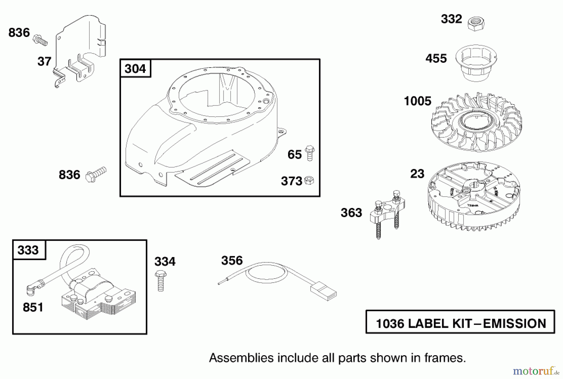  Toro Neu Mowers, Walk-Behind Seite 2 22158 - Toro Recycler Rear Bagger Mower, 2000 (200000001-200999999) ENGINE GTS-200 #7