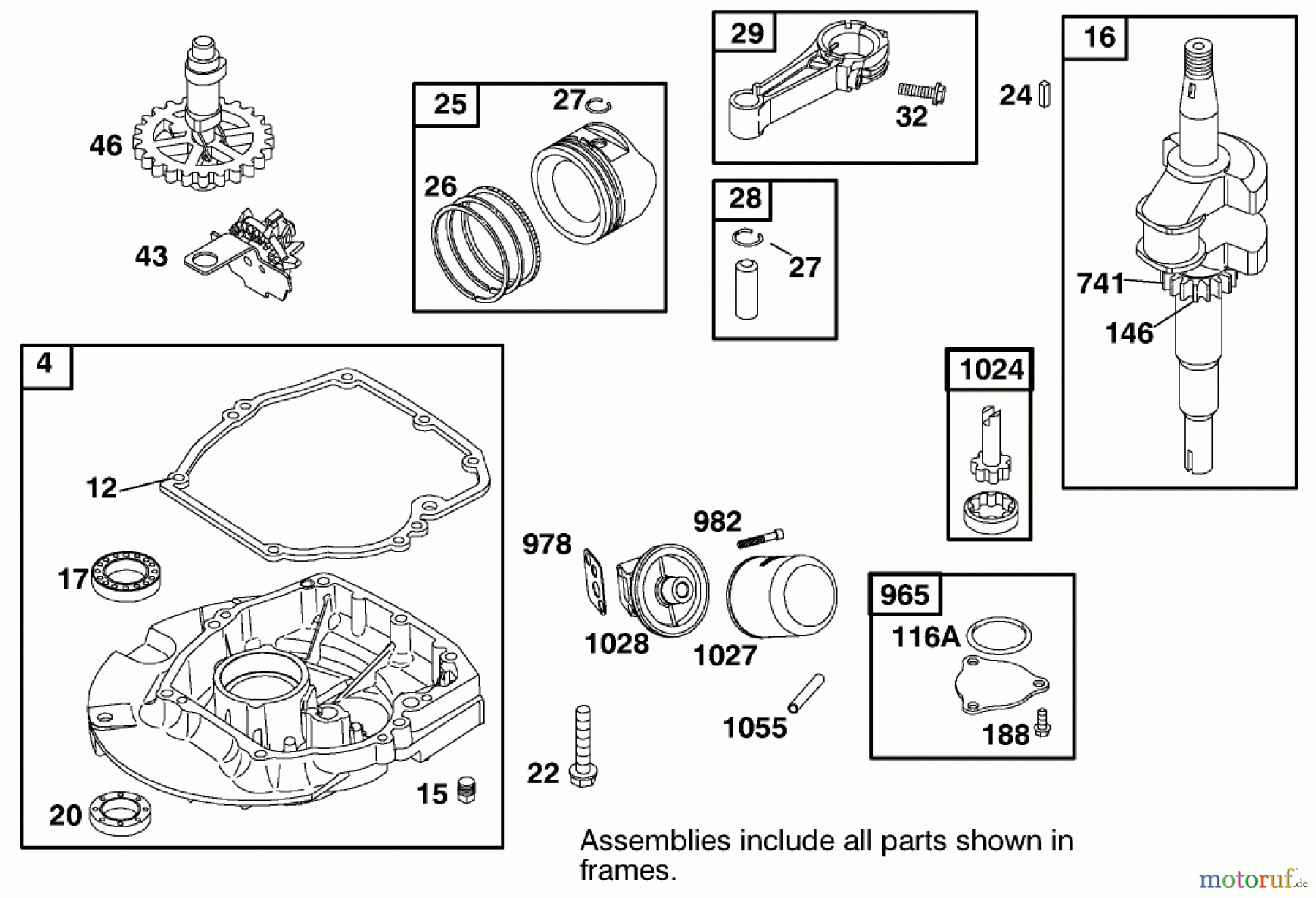  Toro Neu Mowers, Walk-Behind Seite 2 22161 - Toro Recycler Mower, 2001 (210000001-210999999) ENGINE GTS-200 #3