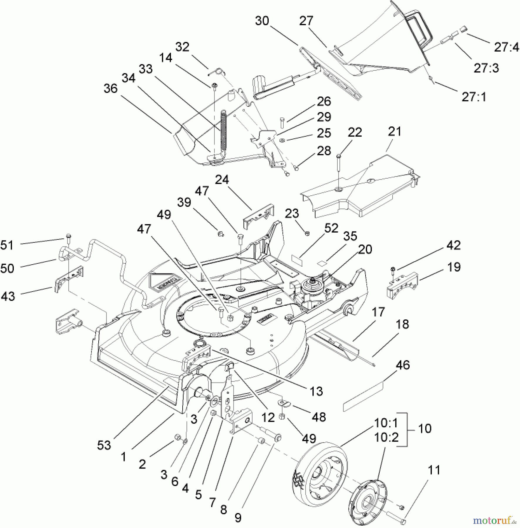  Toro Neu Mowers, Walk-Behind Seite 2 22168 - Toro 21