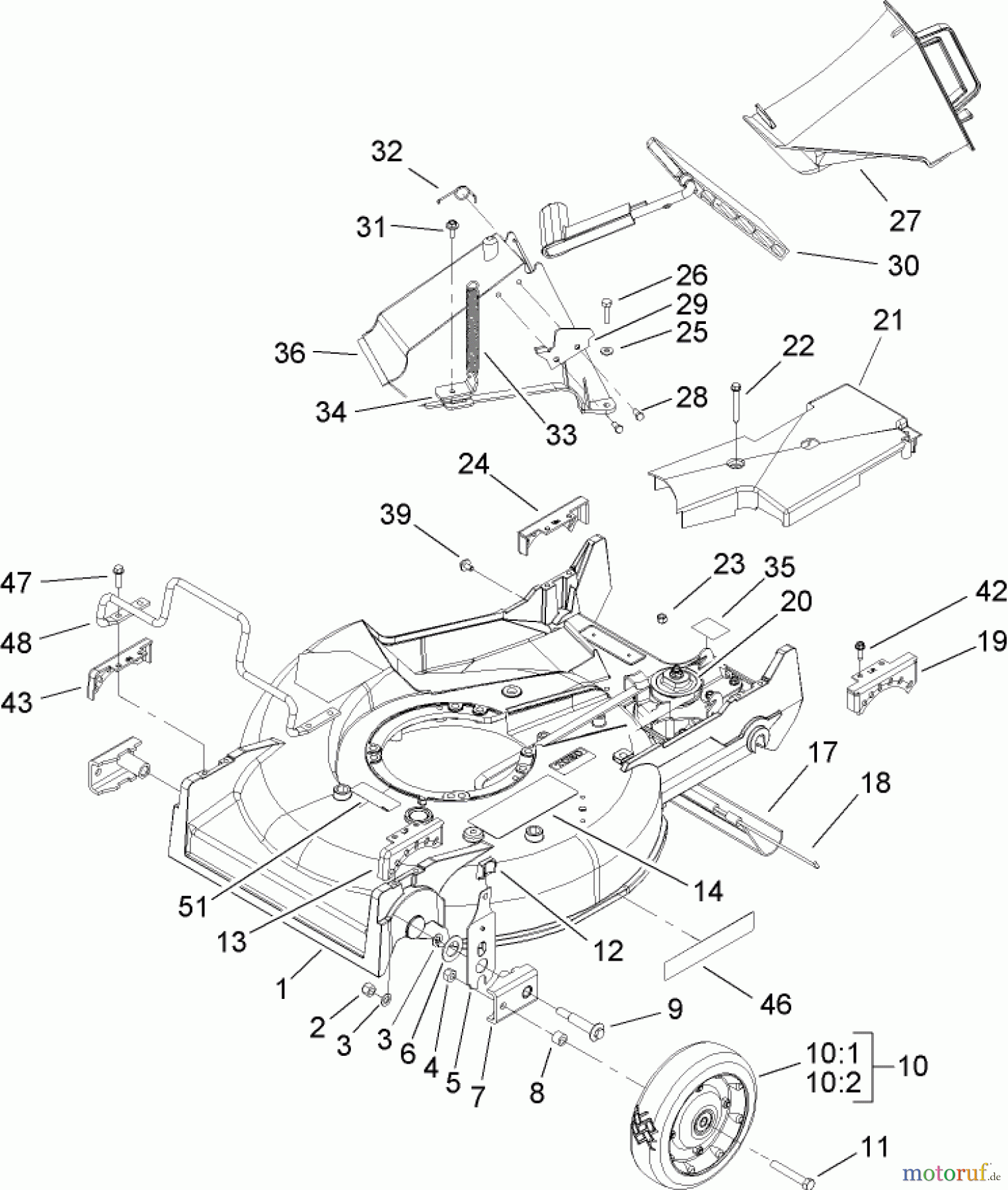  Toro Neu Mowers, Walk-Behind Seite 2 22176 - Toro 21