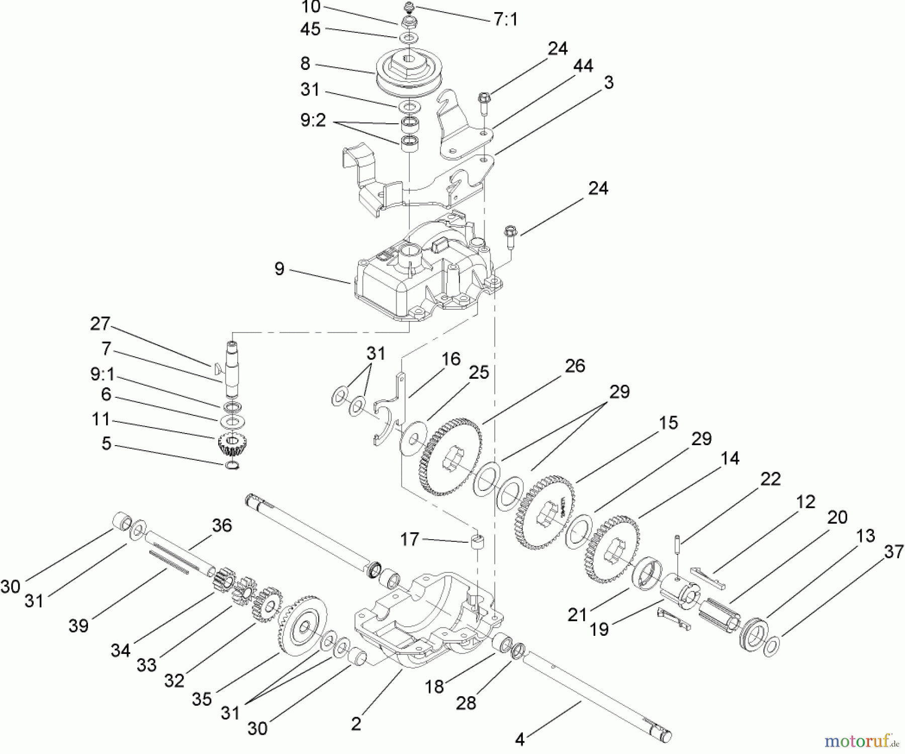  Toro Neu Mowers, Walk-Behind Seite 2 22195 - Toro 21