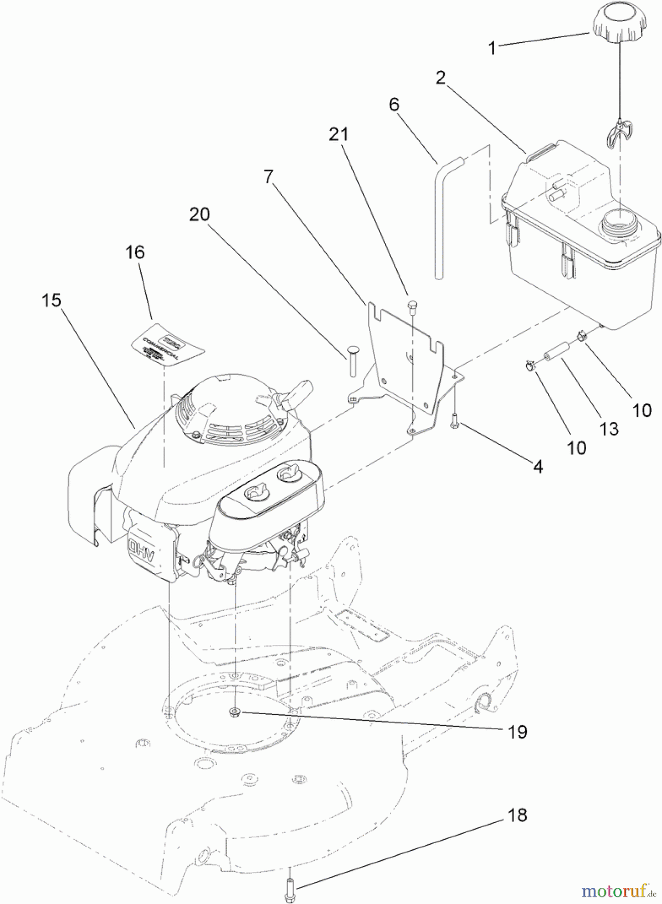 Toro Neu Mowers, Walk-Behind Seite 2 22196 - Toro 21