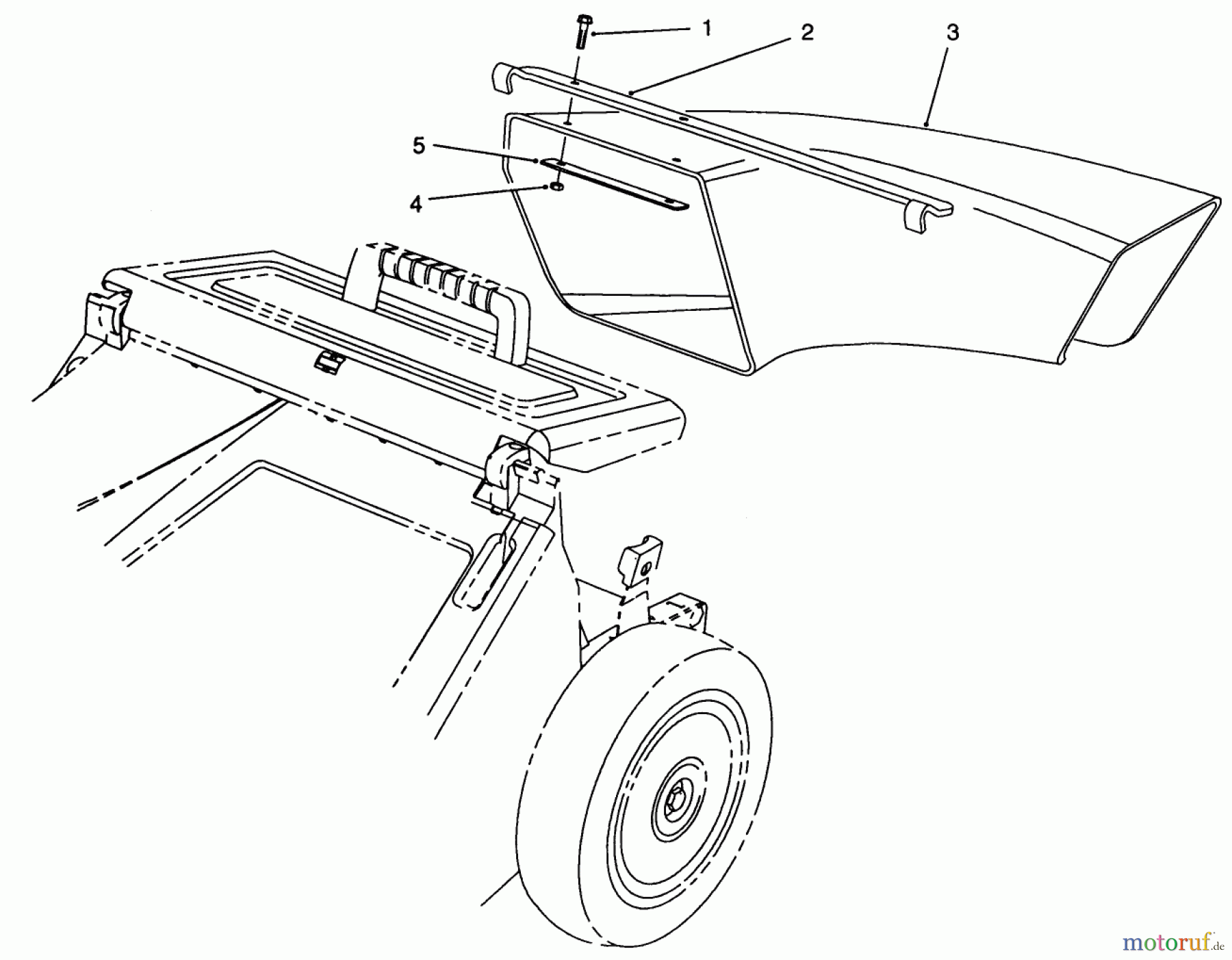  Toro Neu Mowers, Walk-Behind Seite 2 26621B - Toro Lawnmower, 1991 (1000001-1999999) SIDE DISCHARGE CHUTE MODEL NO. 59112 (OPTIONAL)