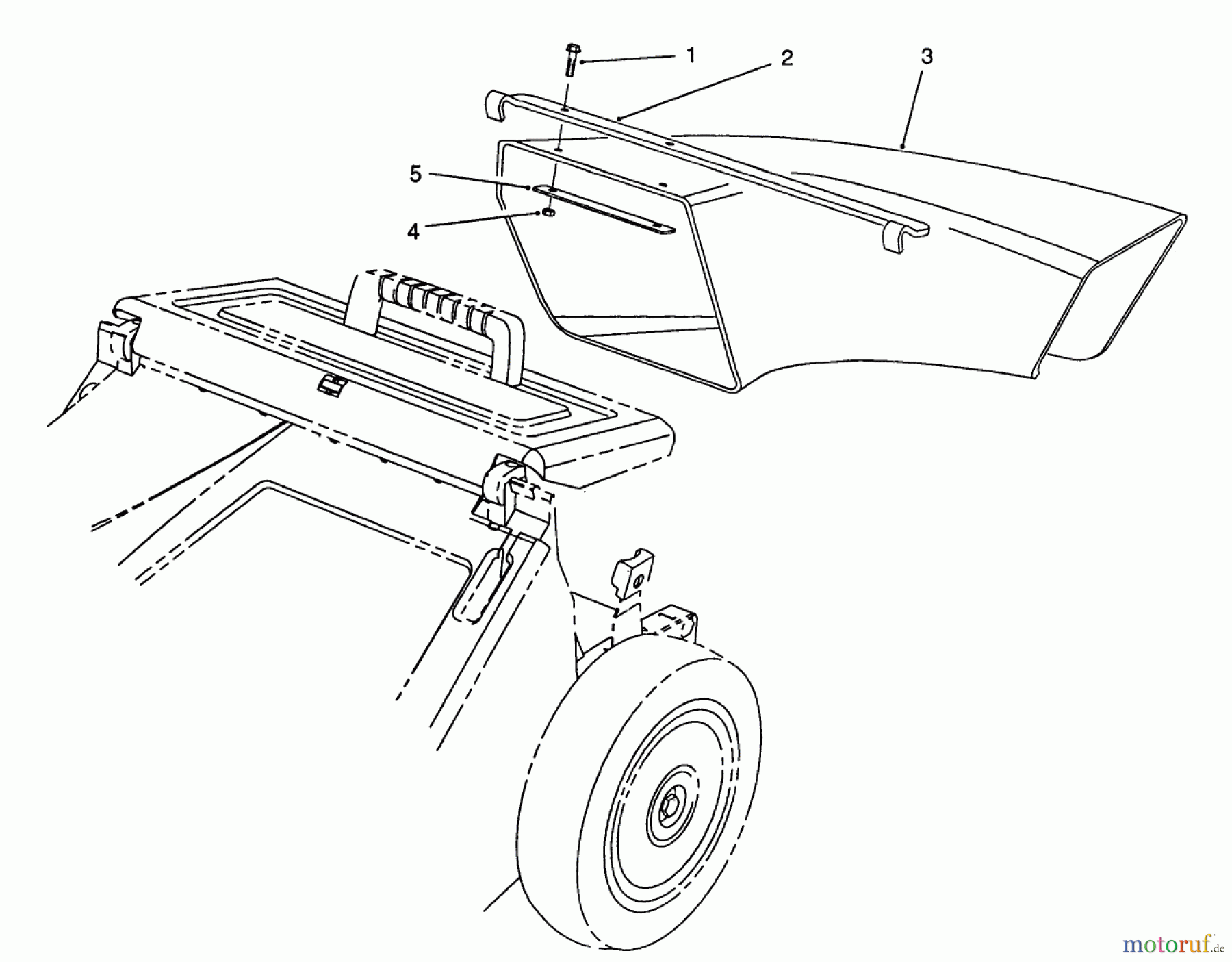  Toro Neu Mowers, Walk-Behind Seite 2 26624C - Toro Lawnmower, 1989 (9000001-9999999) SIDE DISCHARGE CHUTE MODEL NO. 59112 (OPTIONAL)