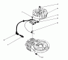 Toro 26640BC - Lawnmower, 1995 (5900001-5999999) Ersatzteile IGNITION ASSEMBLY (MODEL NO. 47PR4-6)