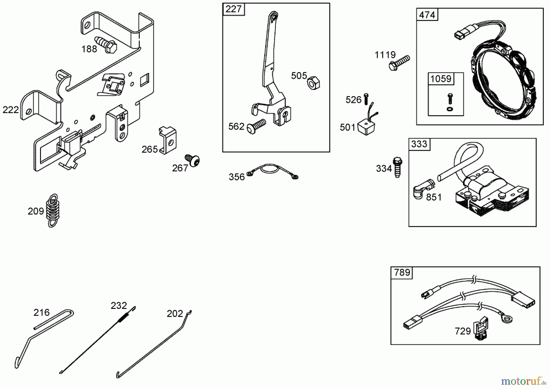  Toro Neu Mowers, Zero-Turn 74327 (Z420) - Toro TimeCutter Z420 Riding Mower, 2006 (260020000-260999999) GOVERNOR ASSEMBLY BRIGGS AND STRATTON 286H77-0165-E1