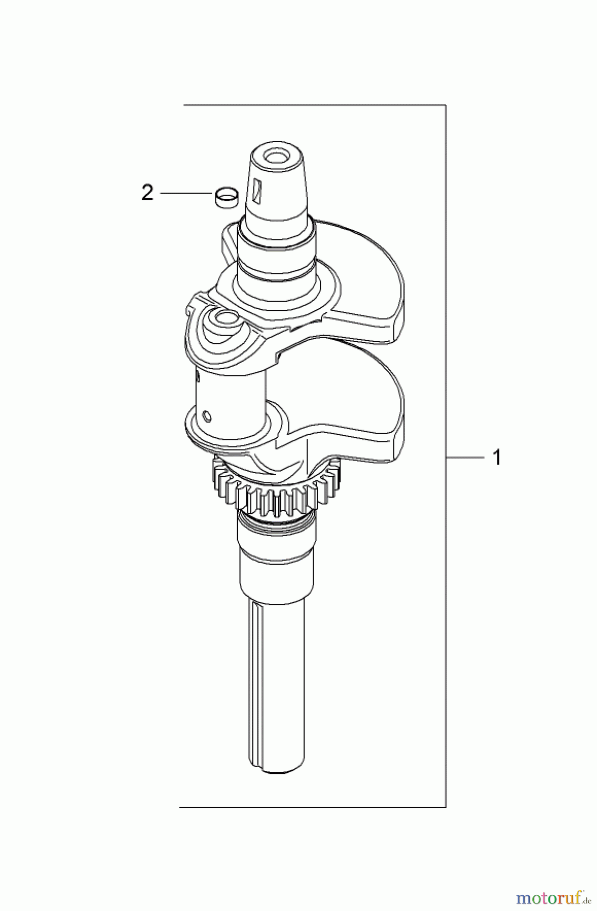  Toro Neu Mowers, Zero-Turn 74399 (Z5020) - Toro TimeCutter Z5020 Riding Mower, 2008 (280000001-280999999) CRANKSHAFT ASSEMBLY KOHLER SV720-0032