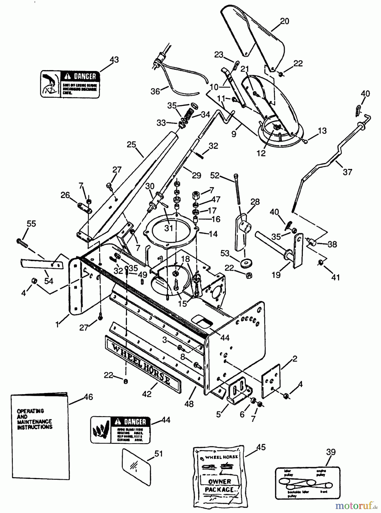 Toro Neu Snow Blowers/Snow Throwers Seite 1 06-36SL01 - Toro 36