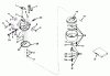 Toro 31263 (526) - 526 Snowthrower, 1973 (3000001-3999999) Ersatzteile CARBURETOR ASSEMBLY MODEL NO. 630992B