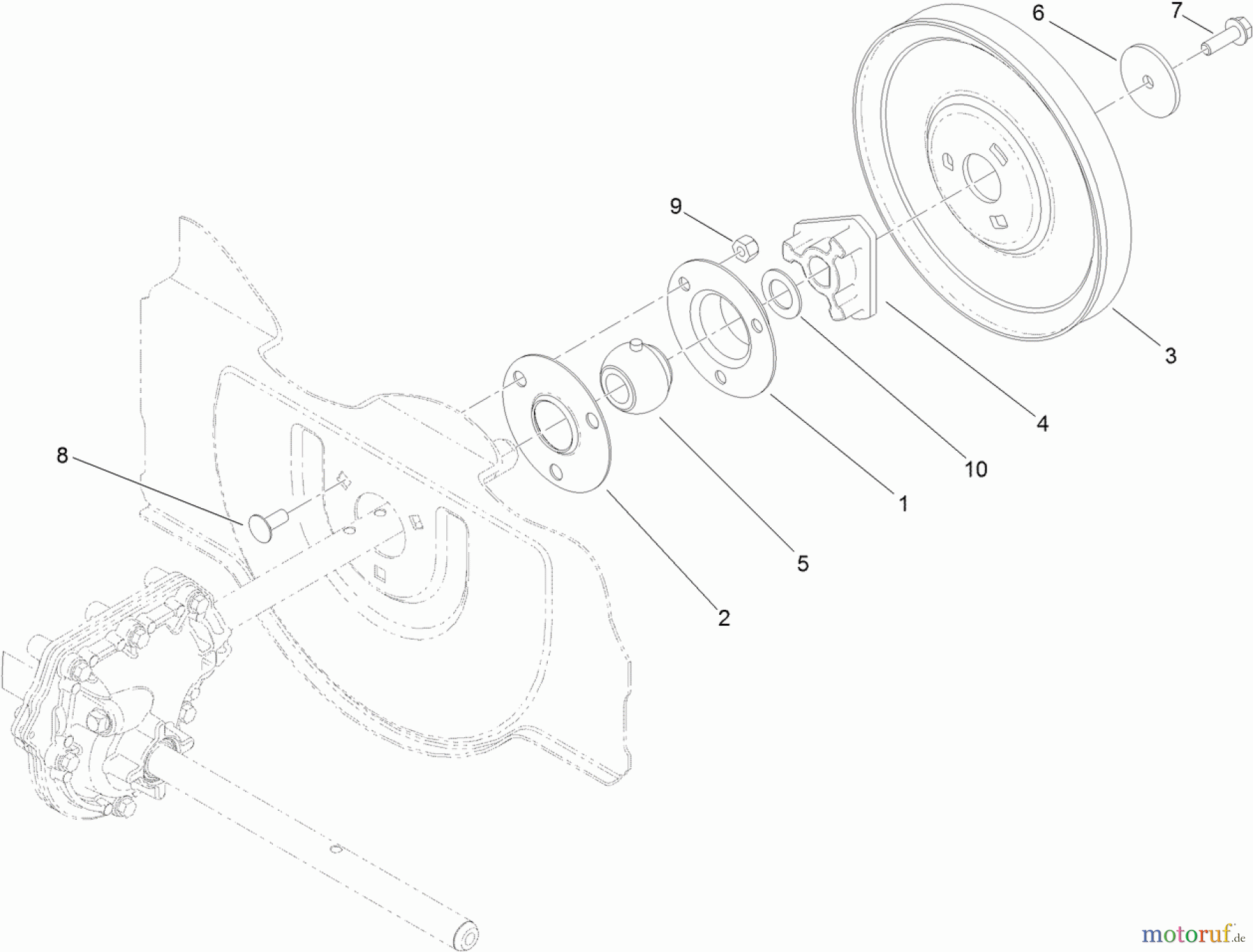  Toro Neu Snow Blowers/Snow Throwers Seite 1 37770 - Toro Power Max 724 OE Snowthrower, 2013 (SN 313000001-313999999) IMPELLER ASSEMBLY