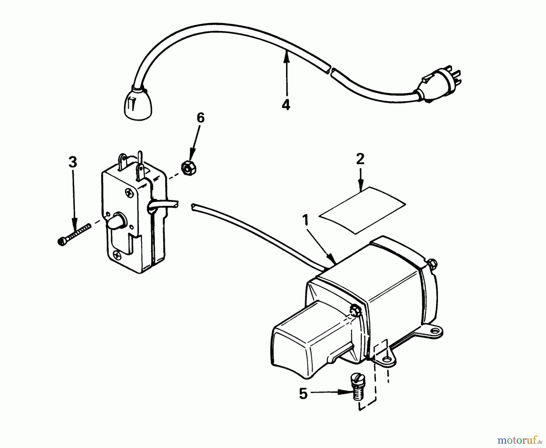  Toro Neu Snow Blowers/Snow Throwers Seite 1 38010 (421) - Toro 421 Snowthrower, 1980 (0000001-0999999) STARTER MOTOR KIT MODEL 23-3790