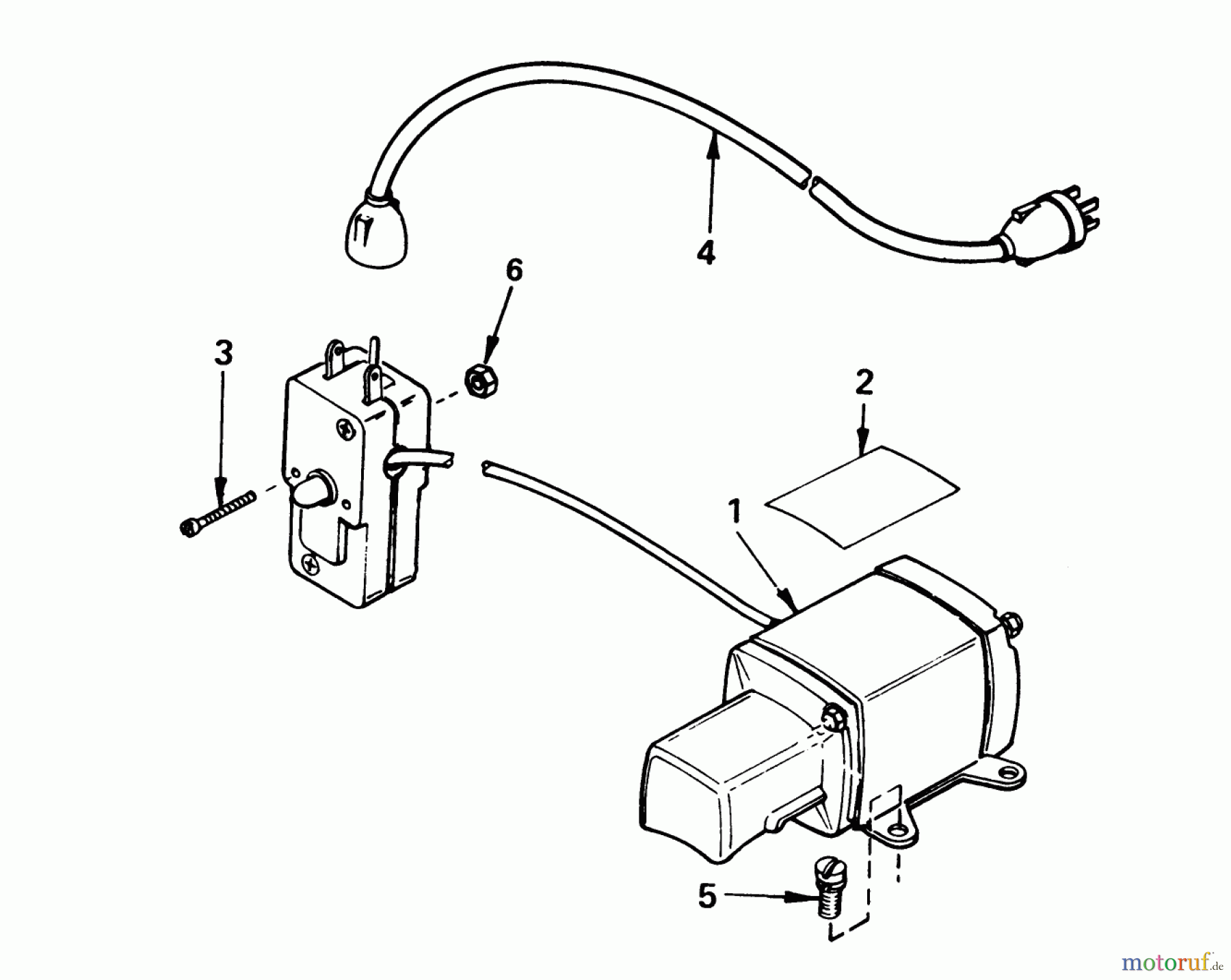  Toro Neu Snow Blowers/Snow Throwers Seite 1 38035 (3521) - Toro 3521 Snowthrower, 1985 (5000001-5999999) STARTER MOTOR KIT MODEL 23-3790 (OPTIONAL)