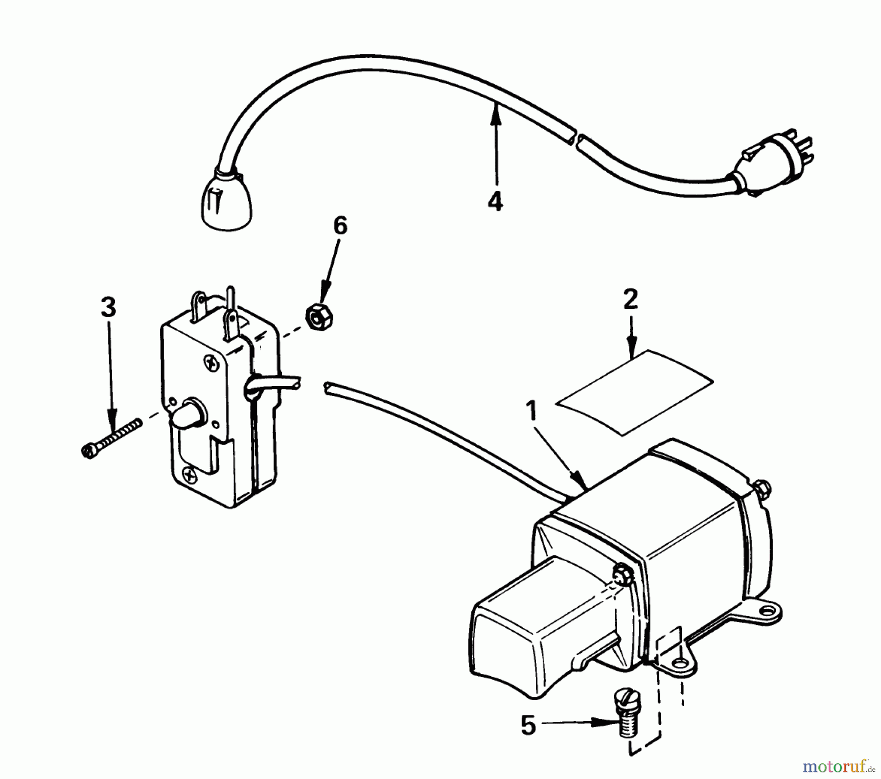  Toro Neu Snow Blowers/Snow Throwers Seite 1 38050 (724) - Toro 724 Snowthrower, 1980 (0000001-0999999) STARTER MOTOR KIT-MODEL 23-3790