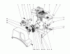 Toro 38052 (521) - 521 Snowthrower, 1987 (7000001-7999999) Ersatzteile ENGINE ASSEMBLY