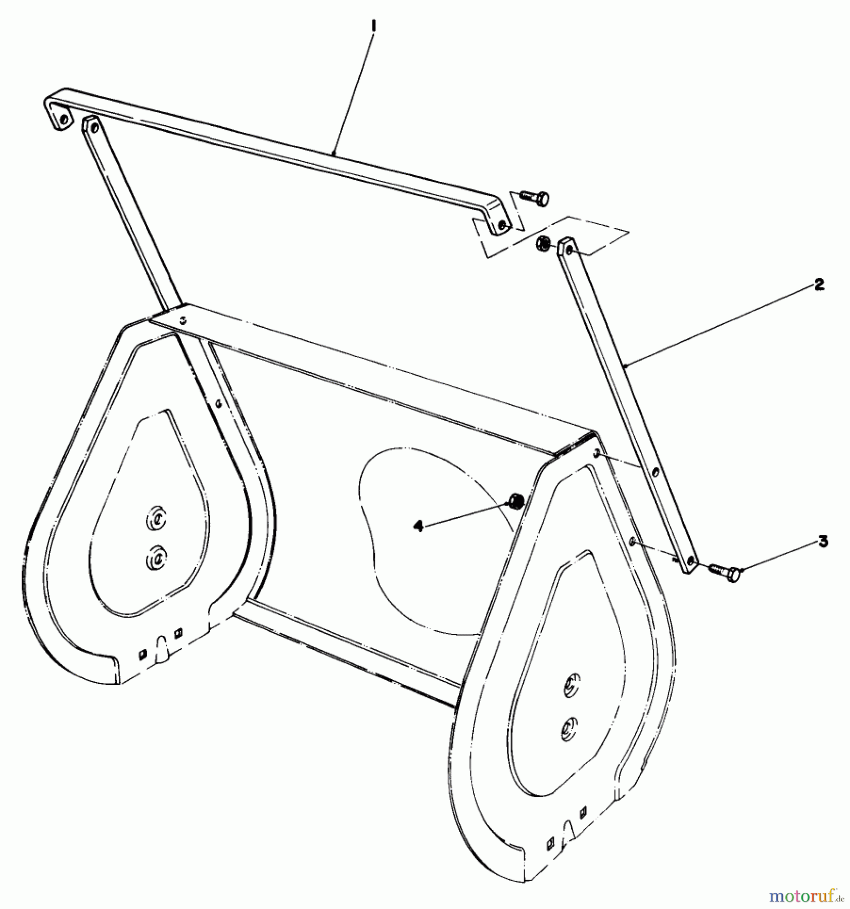  Toro Neu Snow Blowers/Snow Throwers Seite 1 38054 (521) - Toro 521 Snowthrower, 1991 (1000001-1999999) DRIFT BREAKER KIT NO. 37-7020 (OPTIONAL)