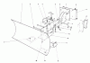 Toro 38080 (824) - 824 Snowthrower, 1986 (6000001-6999999) Ersatzteile GRADER BLADE ASSEMBLY MODEL 59099