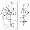 Toro 38085 (824) - 824 Snowthrower, 1990 (0000001-0999999) Ersatzteile CARBURETOR NO. 632334A