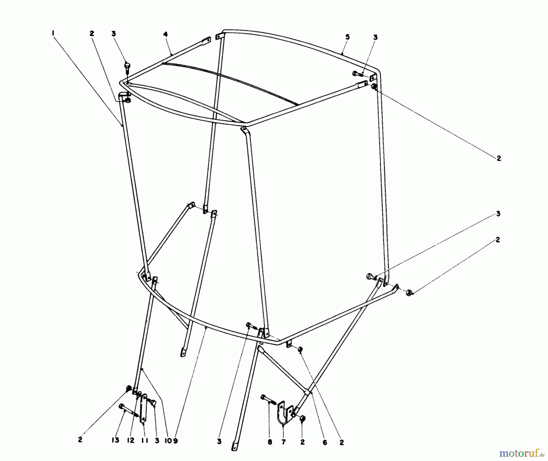  Toro Neu Snow Blowers/Snow Throwers Seite 1 38090 (1132) - Toro 1132 Snowthrower, 1980 (0000001-0999999) SNOW CAB ASSEMBLY (MODEL NO. 12-8100)