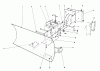 Toro 38095 (1132) - 1132 Snowthrower, 1987 (7000001-7999999) Ersatzteile GRADER BLADE ASSEMBLY MODEL NO. 59099 (OPTIONAL)