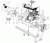 Toro 38116 (CR-20R) - CR-20 Snowthrower, 1988 (8000001-8999999) Ersatzteile ENGINE ASSEMBLY