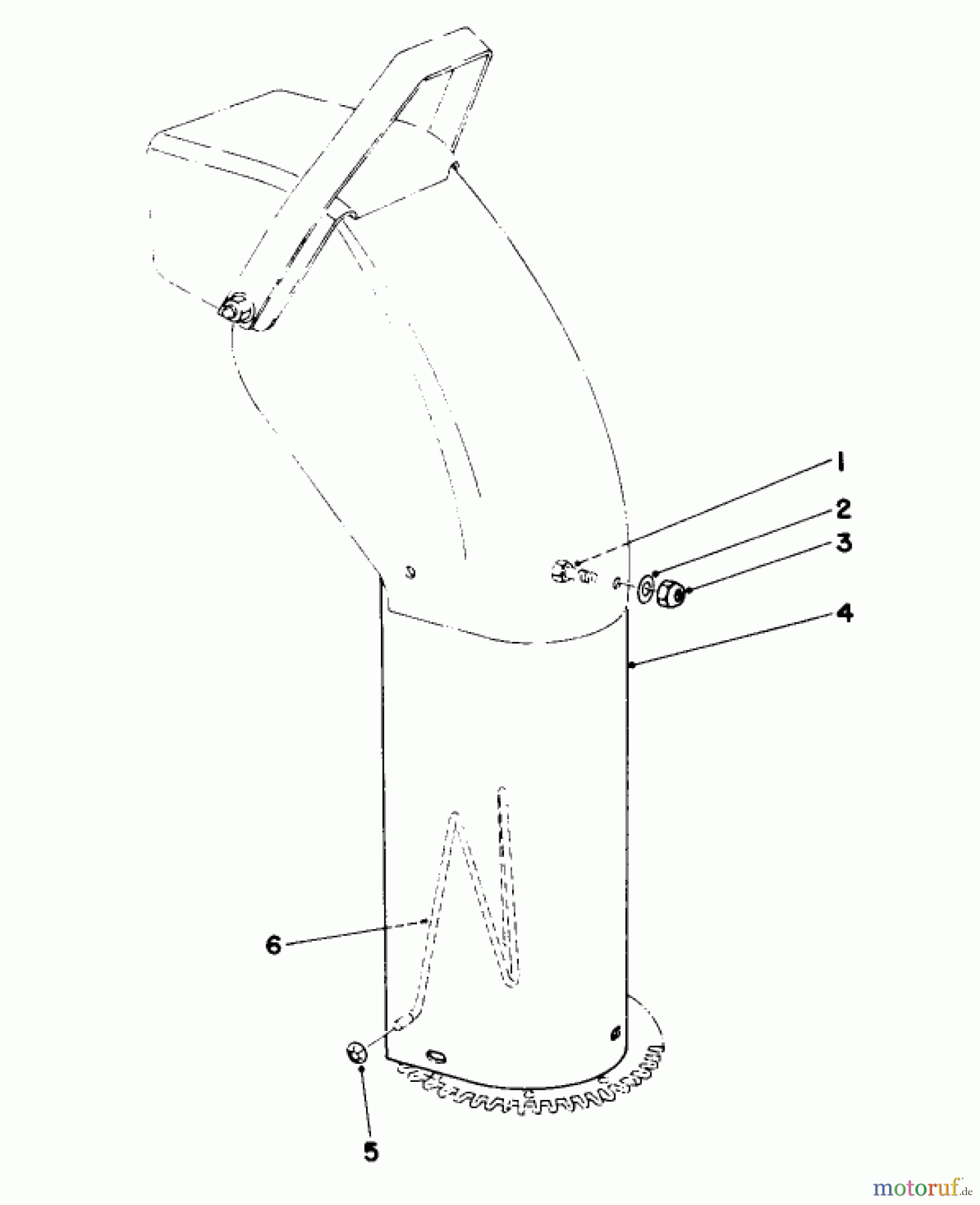  Toro Neu Snow Blowers/Snow Throwers Seite 1 38150 (826) - Toro 826 Snowthrower, 1987 (7000001-7999999) CHUTE EXTENSION KIT 26-1100 (OPTIONAL)