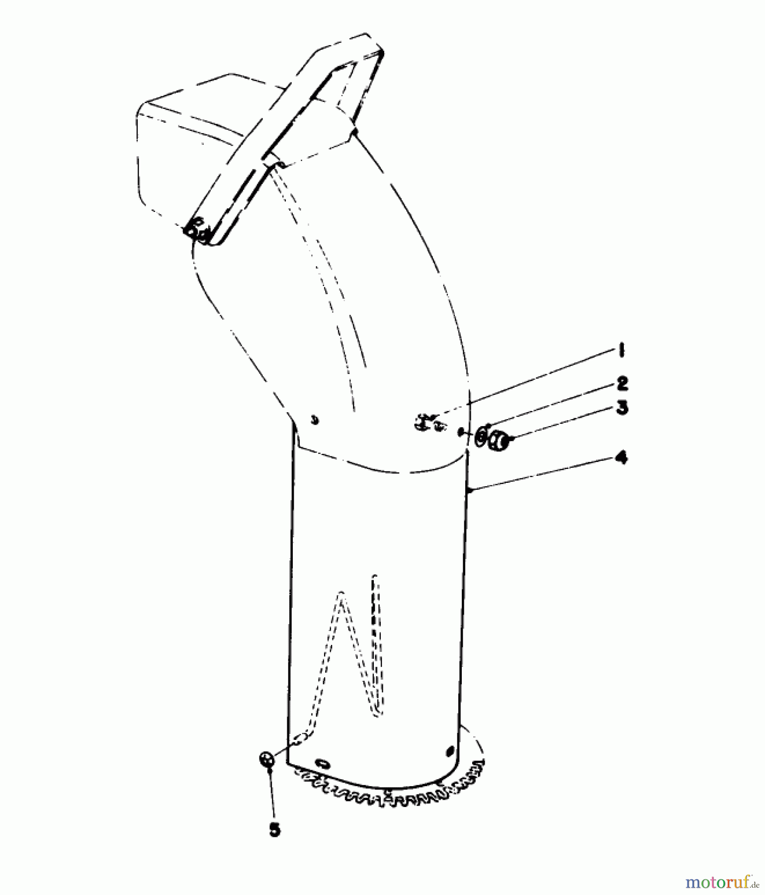  Toro Neu Snow Blowers/Snow Throwers Seite 1 38160 (1132) - Toro 1132 Snowthrower, 1982 (2000001-2999999) CHUTE EXTENSION KIT 26-1100 (OPTIONAL)