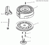 Toro 38173 - CCR Powerlite Snowthrower, 2000 (200000001-200999999) Ersatzteile RECOIL STARTER NO. 590743