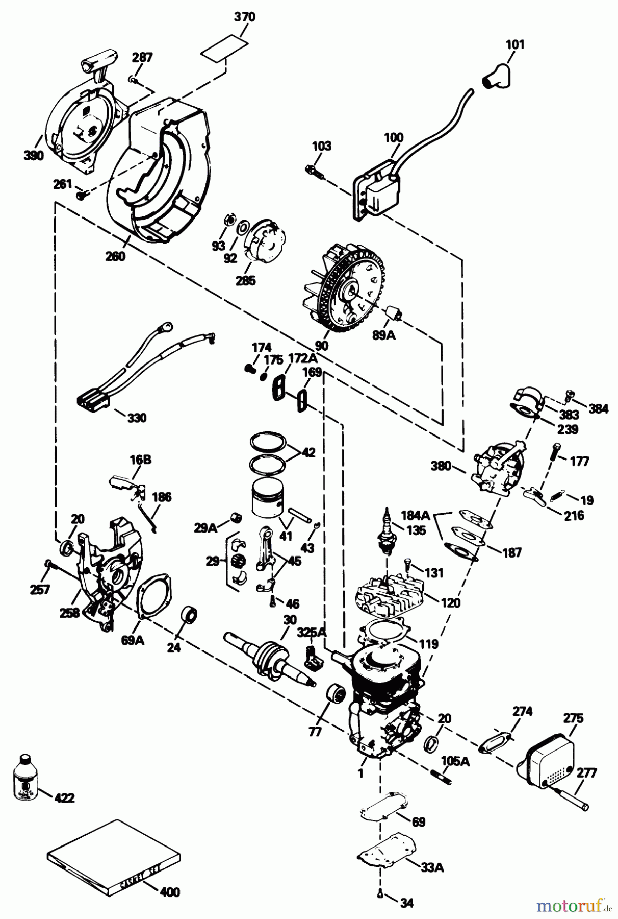  Toro Neu Snow Blowers/Snow Throwers Seite 1 38195 - Toro CCR 1000 Snowthrower, 1993 (39000001-39999999) ENGINE TECUMSEH MODEL NO. HSK600 TYPE 1667R (MODEL NO. 38195 ONLY)