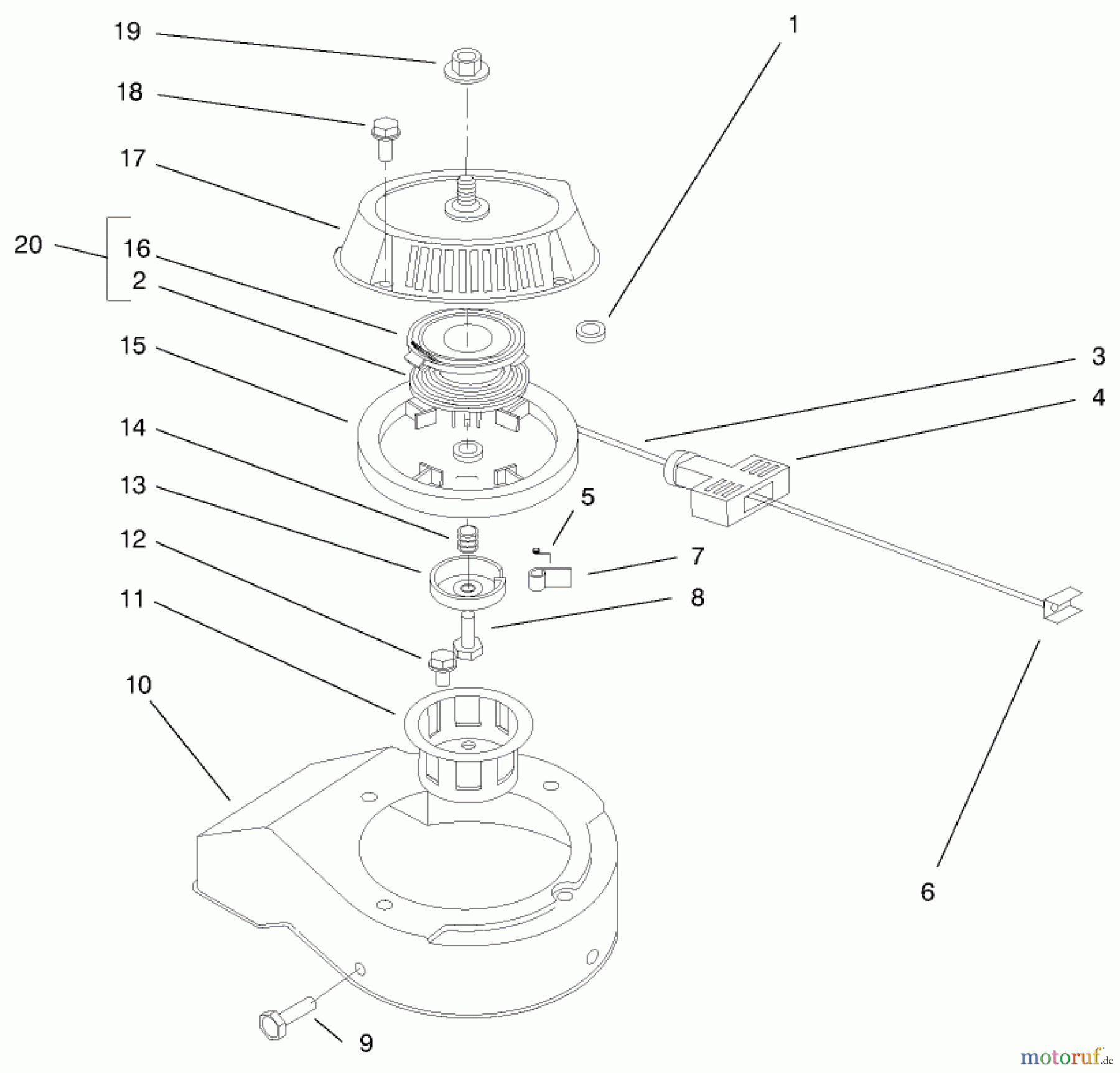  Toro Neu Snow Blowers/Snow Throwers Seite 1 38430 (3000) - Toro CCR 3000 Snowthrower, 1998 (8900001-8999999) ENGINE ASSEBMLY (MODEL NO. 38430 & 38431) #1