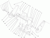 Toro 38437 (3000) - CCR 3000 Snowthrower, 1999 (9900001-9999999) Ersatzteile AUGER HOUSING ASSEMBLY