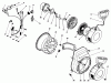 Toro 38500 (624) - 624 Power Shift Snowthrower, 1989 (9000001-9999999) Ersatzteile ENGINE NO. 68-8280 IGNITION ASSEMBLY