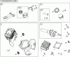 Toro 38515 (2450) - CCR 2450 GTS Snowthrower, 2009 (290000001-290999999) Ersatzteile CYLINDER, PISTON, AND CONNECTING ROD ASSEMBLY BRIGGS AND STRATTON 084132-0120-E8