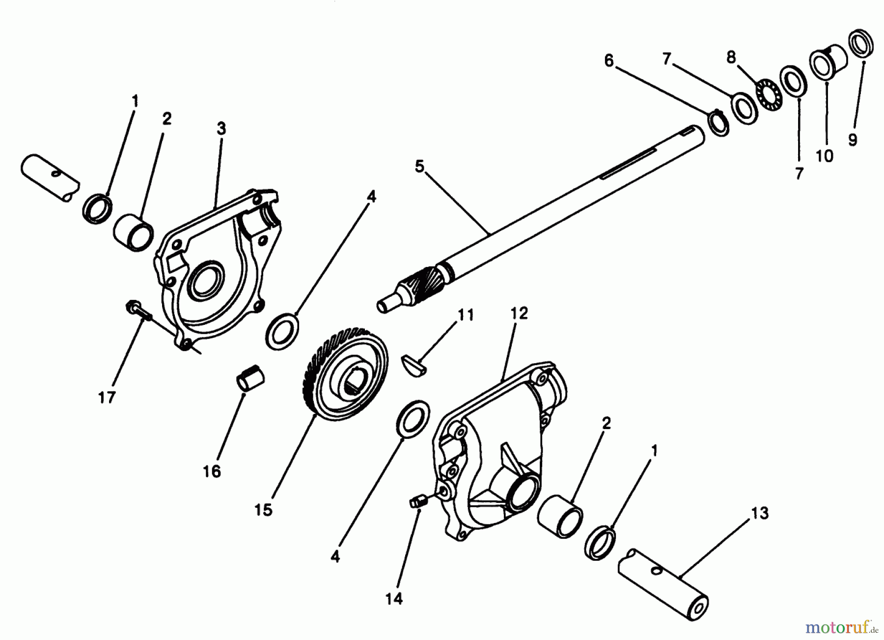  Toro Neu Snow Blowers/Snow Throwers Seite 1 38520 (724) - Toro 724 Power Shift Snowthrower, 1988 (8000001-8999999) 24