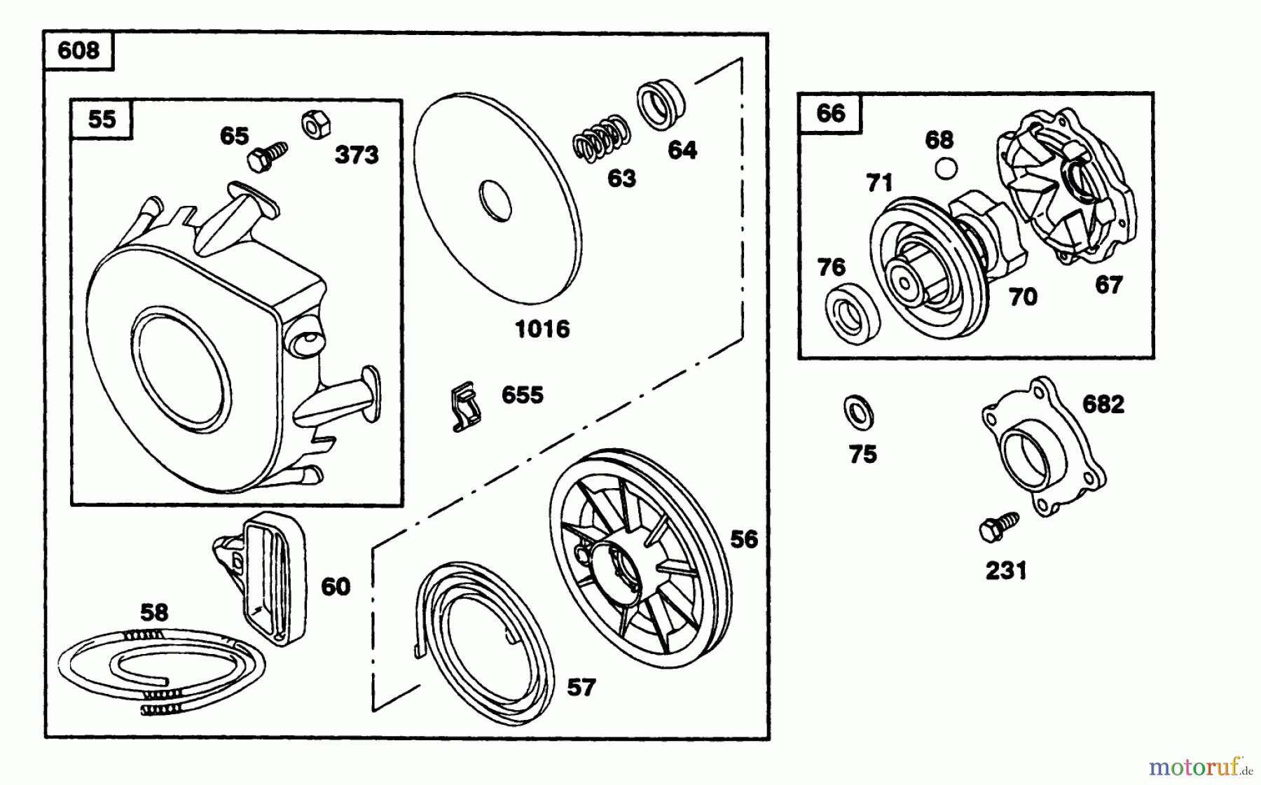  Toro Neu Snow Blowers/Snow Throwers Seite 1 38580 (1132) - Toro 1132 Power Shift Snowthrower, 1994 (4900001-4999999) ENGINE BRIGGS & STRATTON MODELS 252416-0756-01 & 252416-0757-01 #6