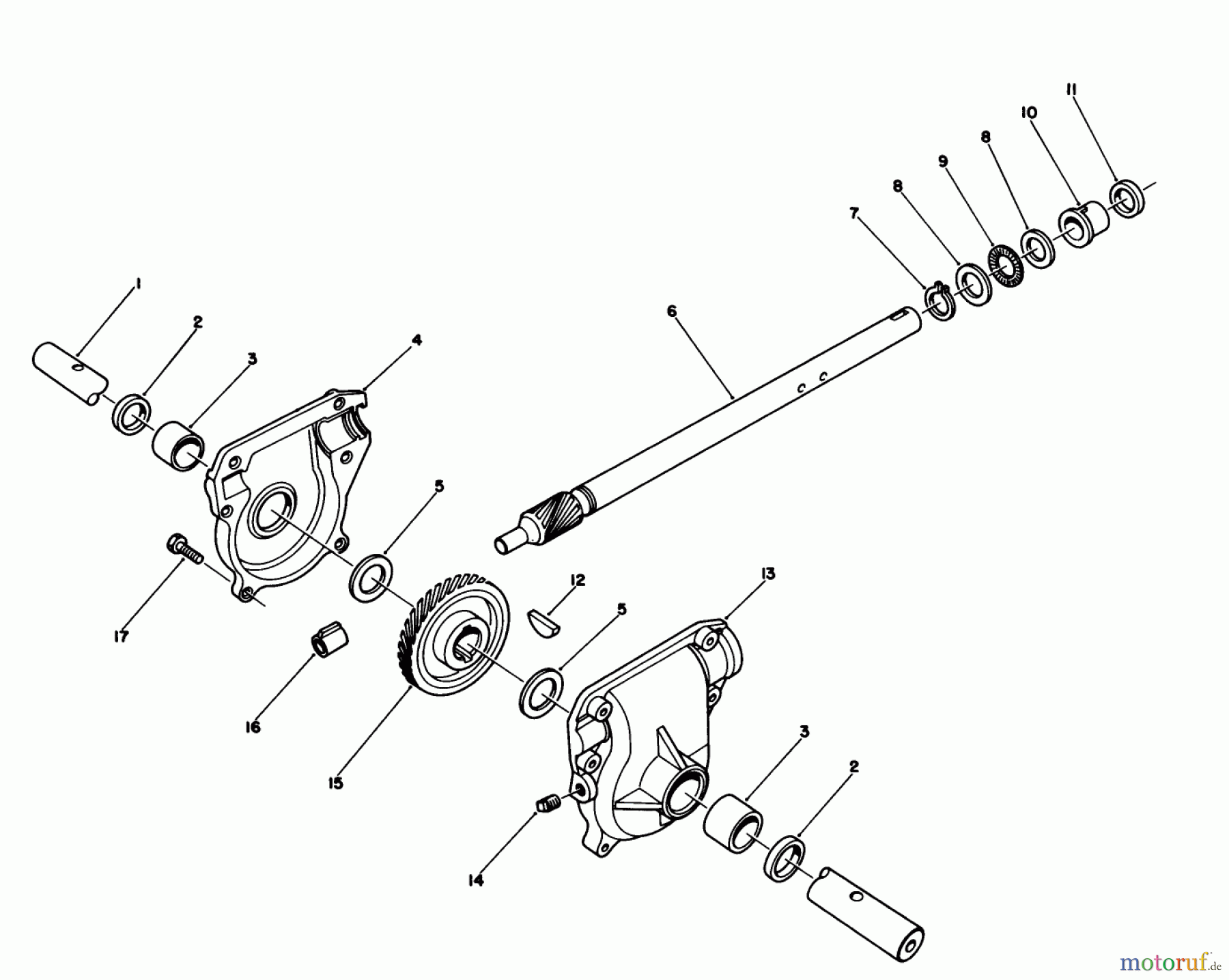  Toro Neu Snow Blowers/Snow Throwers Seite 1 38573 (828) - Toro 828 Power Shift Snowthrower, 1989 (9000001-9999999) 28