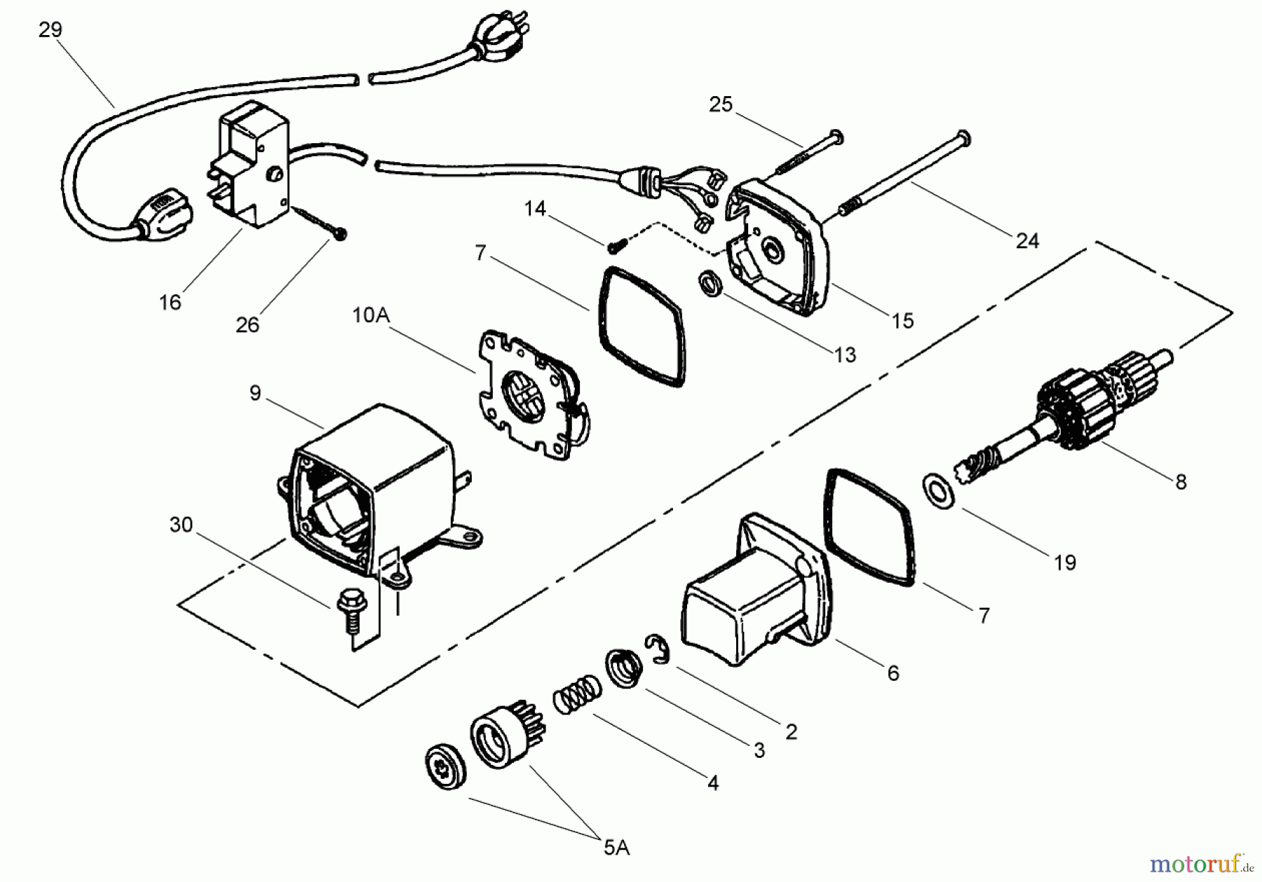  Toro Neu Snow Blowers/Snow Throwers Seite 2 38605 (522) - Toro 522 Power Throw Snowthrower, 2007 (270004505-270999999) ELECTRIC STARTER NO. 33290E TECUMSEH LH195SA - 67435V