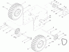 Toro 38660 (928 OE) - Power Max Heavy Duty 928 OE Snowthrower, 2013 (SN 313000001-313999999) Ersatzteile WHEEL CLUTCH ASSEMBLY