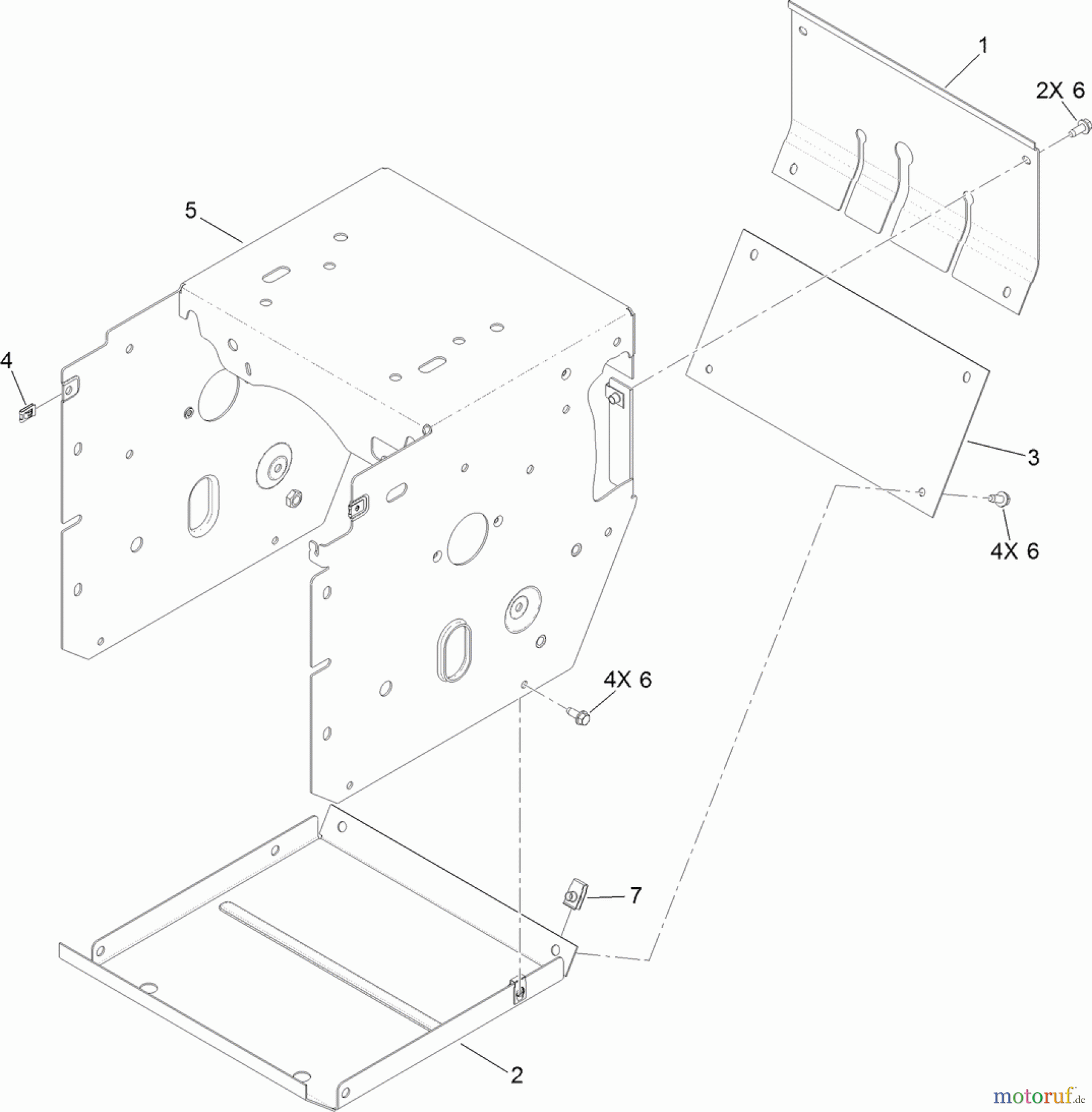  Toro Neu Snow Blowers/Snow Throwers Seite 2 38828 (1128 OXE) - Toro Power Max Heavy Duty 1128 OXE Snowthrower, 2013 (SN 313000001-313999999) TRACTION FRAME ASSEMBLY