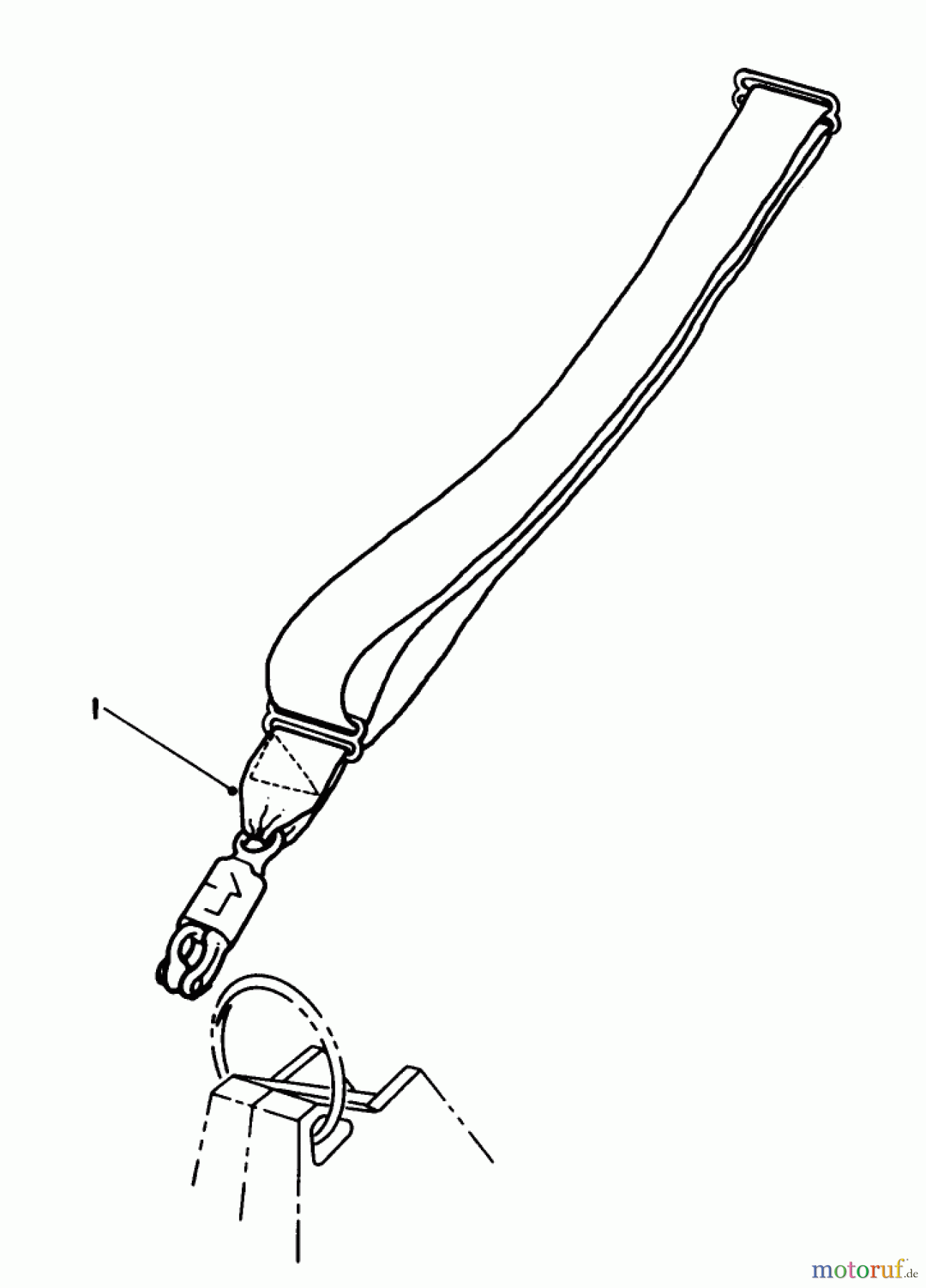  Toro Neu Trimmers, String/Brush 51644 (TC 4000) - Toro TC 4000 Gas Trimmer, 1985 (5000001-5999999) STANDARD HARNESS NO. 46-2950