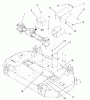 Mähdecks 78477 - Toro 48" Recycler Mower (SN: 995001 - 999999) (1999) Ersatzteile COVERS AND GEAR BOX ASSEMBLY