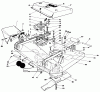 Mähdecks 30136 - Toro 36" Side Discharge Mower (SN: 5000001 - 5999999) (1985) Ersatzteile 36" CUTTING DECK MODEL NO. 30136