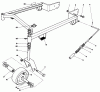 Mähdecks 30136 - Toro 36" Side Discharge Mower (SN: 5000001 - 5999999) (1985) Ersatzteile 44" CARRIER FRAME MODEL NO. 30144